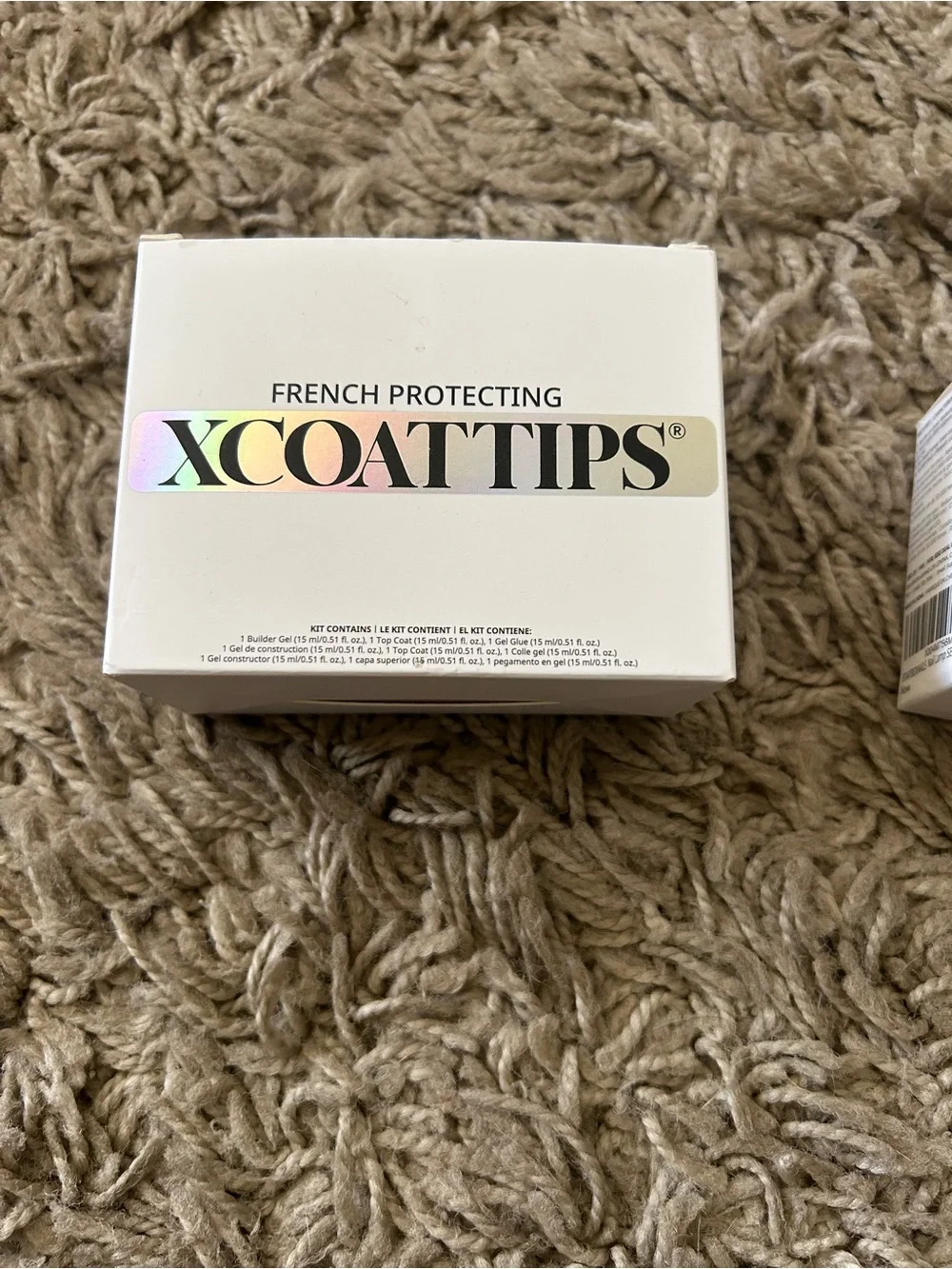 Pink Press-On Nail Set with XCOAT TIPS- large kit!